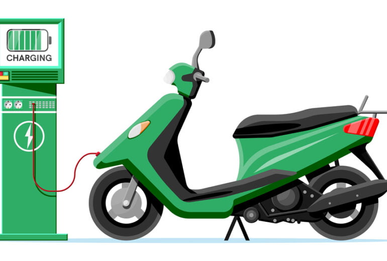 green battery for bike