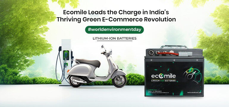 The Indian e-commerce industry is going through significant changes. More and more consumers are leaning towards sustainable options, looking for companies that care about the environment. This shift is a big opportunity for leaders in sustainability like Ecomile to establish a strong presence in this rapidly growing market. Growing Eco-Consciousness Drives Demand for Sustainable Products Market research has found that there's a growing desire among Indian consumers for products that are good for the environment. Growing awareness about environmental issues like pollution and climate change is fueling this shift. Sustainability, once a niche concern, has now become a standard expectation among today's savvy consumers. Compelling Reasons for Embracing Sustainability in Business Ecomile's commitment to sustainability highlights a strong business case – • Highlighting the Importance of Using Sustainable Materials Ecomile is dedicated to using recyclable and eco-friendly materials in every step of its battery production process, aiming to minimize environmental impact from the outset. • Advanced Manufacturing Facility Ecomile focuses on thorough testing to ensure batteries meet high standards for performance and safety. Our dedication to sustainable solutions reduces the risk of early failures and replacements while promoting environmental sustainability, leading towards a greener future. • Batteries Designed for Extended Lifespan Ecomile batteries are designed to last longer, aiming to minimize waste by reducing the need for frequent replacements. Our goal is to lessen the environmental impact of battery manufacturing and disposal by maximizing battery lifespan. • Responsibility for Extended Product Lifecycles Ecomile's commitment to responsible battery management extends throughout the product lifecycle. We focus on initiatives for battery recycling or safe disposal at the end of their operational lifespan to minimize environmental impact. Ecomile's Innovative Lithium-Ion Battery Solutions Ecomile's lithium-ion battery technology caters to a diverse range of uses, including: Electric Vehicles (EVs): Ecomile specializes in designing advanced lithium-ion batteries for bike optimized for the Indian market to promote the growth of electric mobility. Energy Storage Systems (ESS): Ecomile provides reliable and scalable batteries for efficient energy storage in homes and businesses. Telecom Sector: Ecomile's lithium-ion batteries provide reliable and eco-friendly power backup solutions for critical telecom infrastructure. Join the Green Revolution - Partner with Ecomile for Eco-Friendly Solutions Choosing Ecomile goes beyond accepting the best lithium ion battery manufacturers in India. It means partnering with a committed advocate for sustainability. Ecomile's commitment to eco-friendly practices aligns perfectly with the changing preferences of today's Indian consumers. Concluding Remarks India's e-commerce industry is gearing up for significant transformation, placing a strong focus on sustainability. The growing green initiative within the sector is expected to thrive, shaping a new era. Businesses that adopt and cater to the changing preferences of environmentally conscious consumers are well-positioned to thrive in this dynamic landscape.